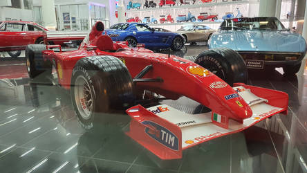 Ferrari 2001 F1 racing car by haseeb312