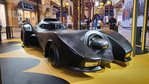 The Batmobile from the 1989 Batman movie