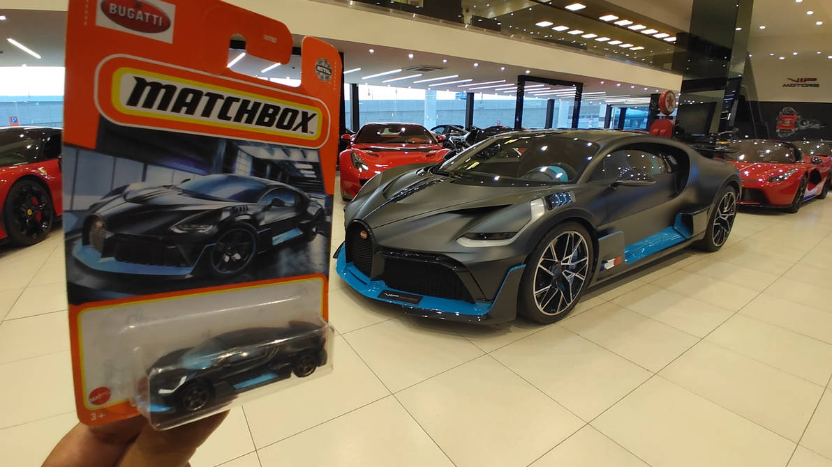 Bugatti Divo and my Matchbox model by haseeb312 on DeviantArt