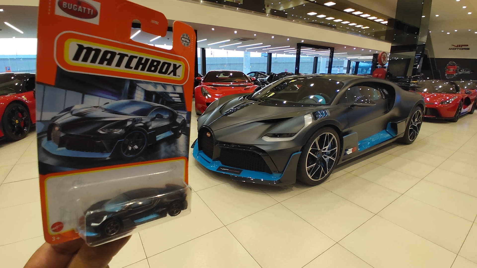Bugatti Divo and my Matchbox model by haseeb312 on DeviantArt