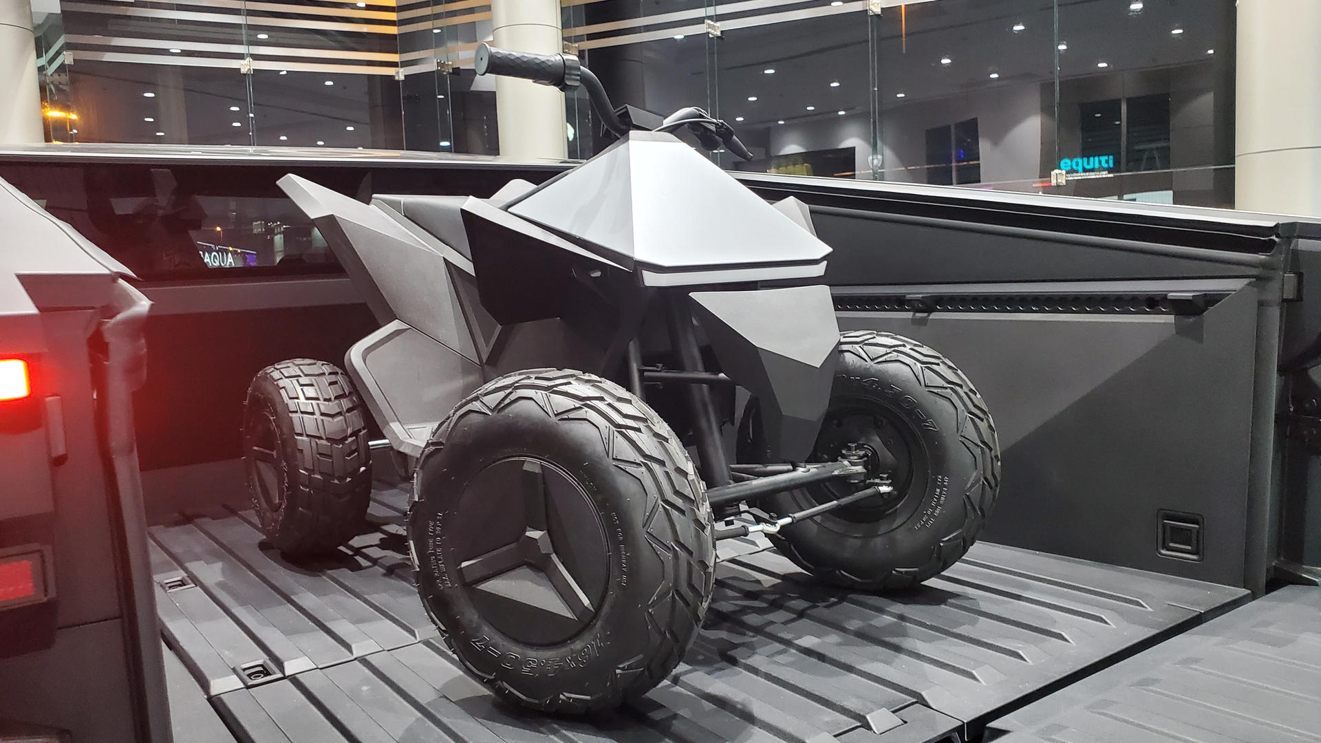 Tesla Cyberquad on Cybertruck by haseeb312 on DeviantArt