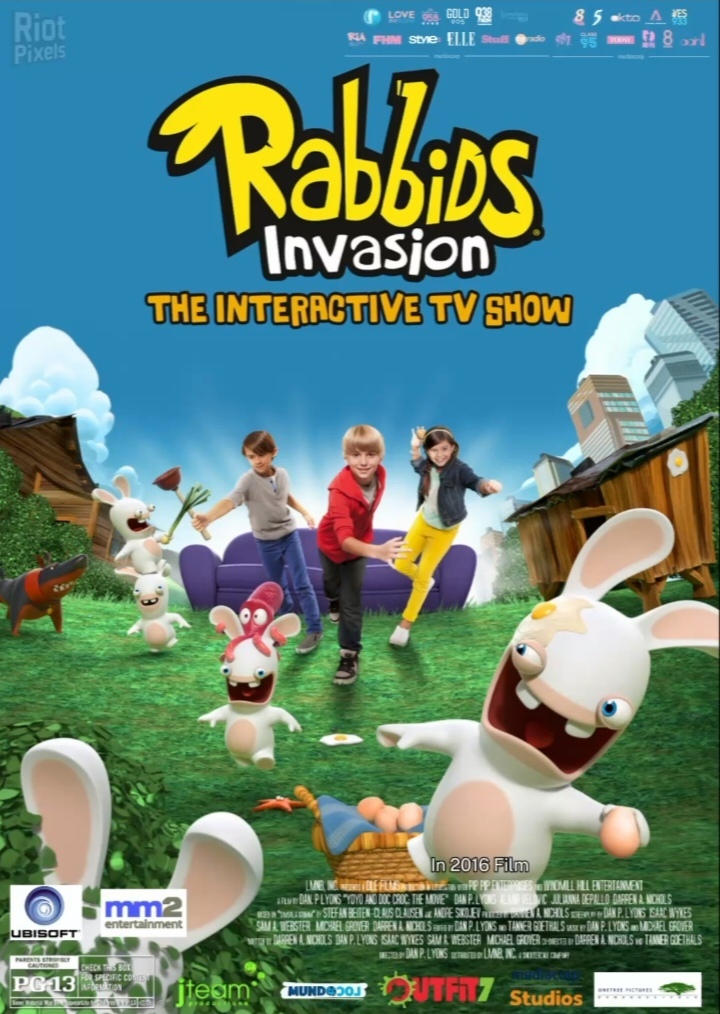 Wild Rabbids Show Rabbids Invasion: The Interactive TV Show (2016) by wolfoolive on ...