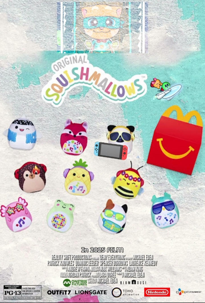 Original Squishmallows (2025) Outfit7 Film by wolfoolive on DeviantArt Mcdonald'S Squishmallows 2025 4runner