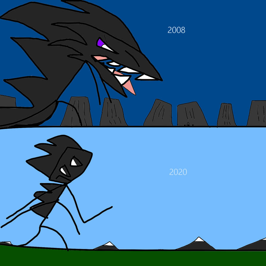Monste Ramon Monster Fight Scene 2008 And 2020 by Jan9889 on DeviantArt