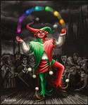 The clown by Araniart