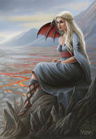 The girl dragon master