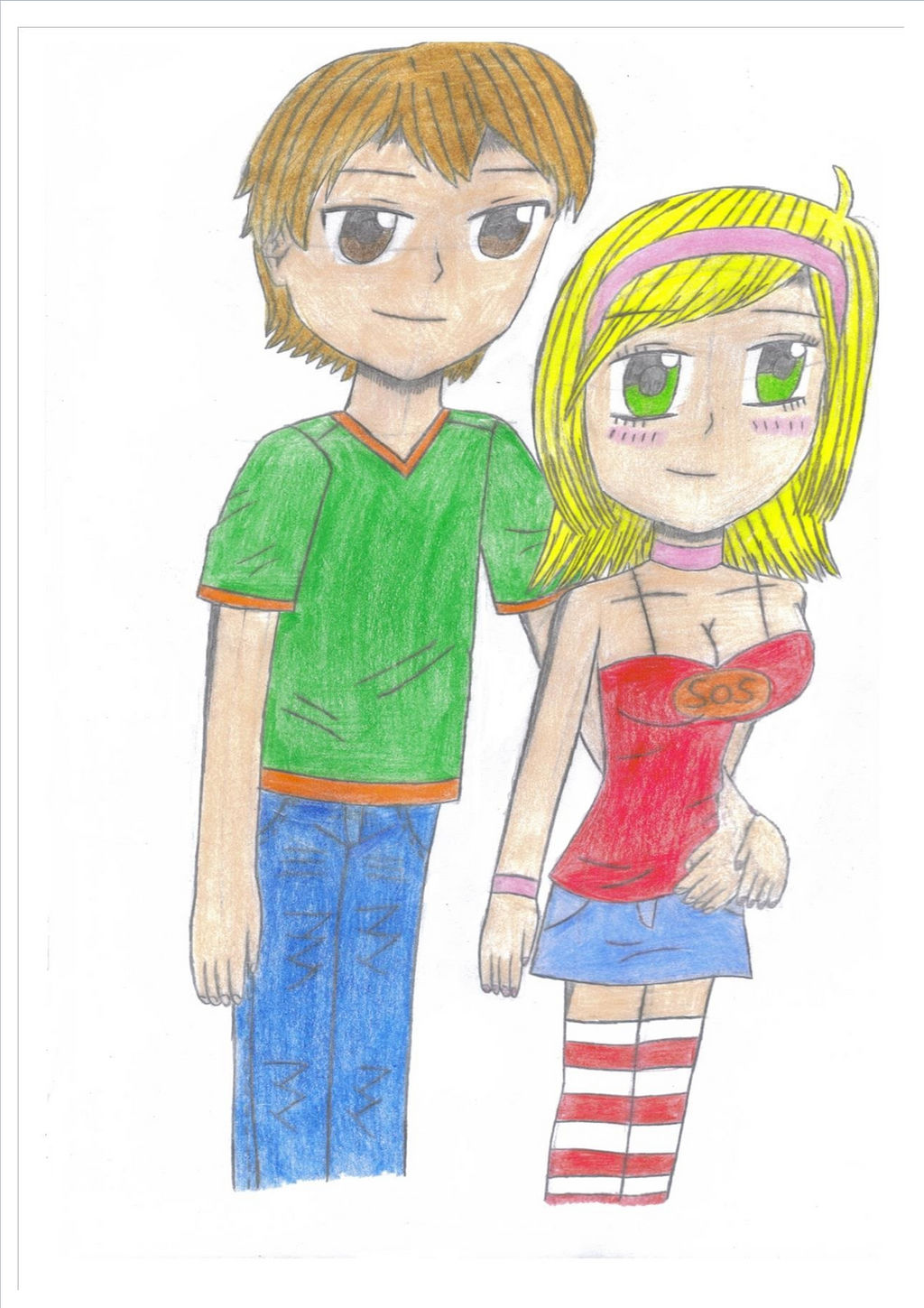 Anime Boy X Girl Drawing Practice By Crimsonskull18 On Deviantart Anime Boy X Girl Drawing Practice By Crimsonskull18 On Deviantart