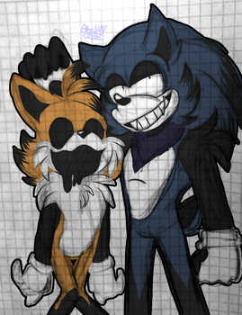 Ecoltsonic and tails puppet