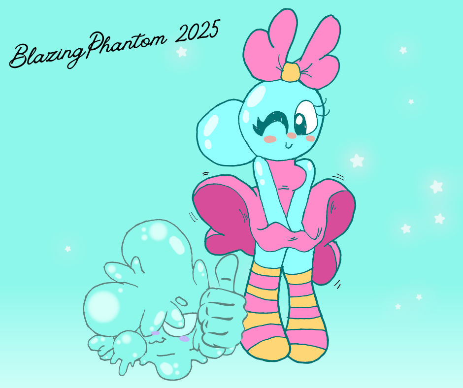 Simley Poppy Slimey and Poppy by BlazingPhantom01 on DeviantArt