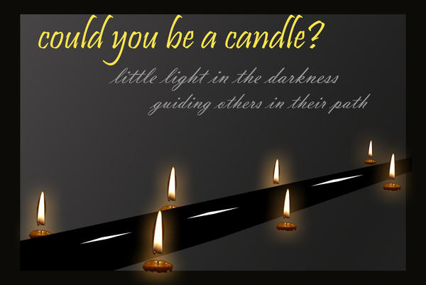 Candle poster