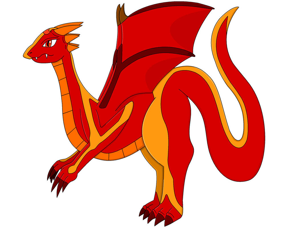 Ignus the Fire Dragon Spirit's True Self by SummonerArts on DeviantArt