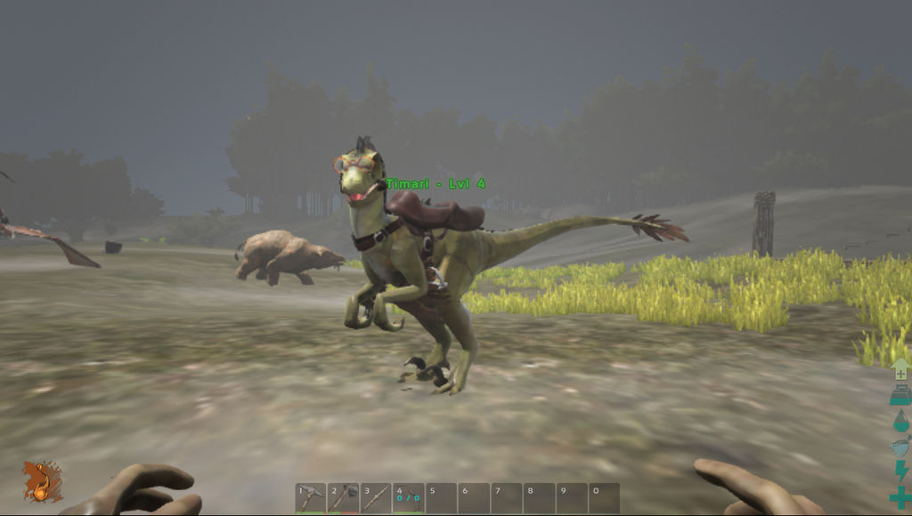 Saddled Raptor Raptor saddled by SummonerArts on DeviantArt