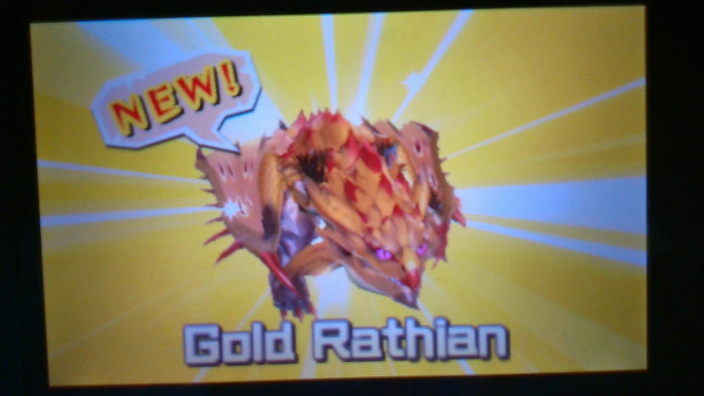Baby Gold Rathian!! =3 by SummonerArts on DeviantArt