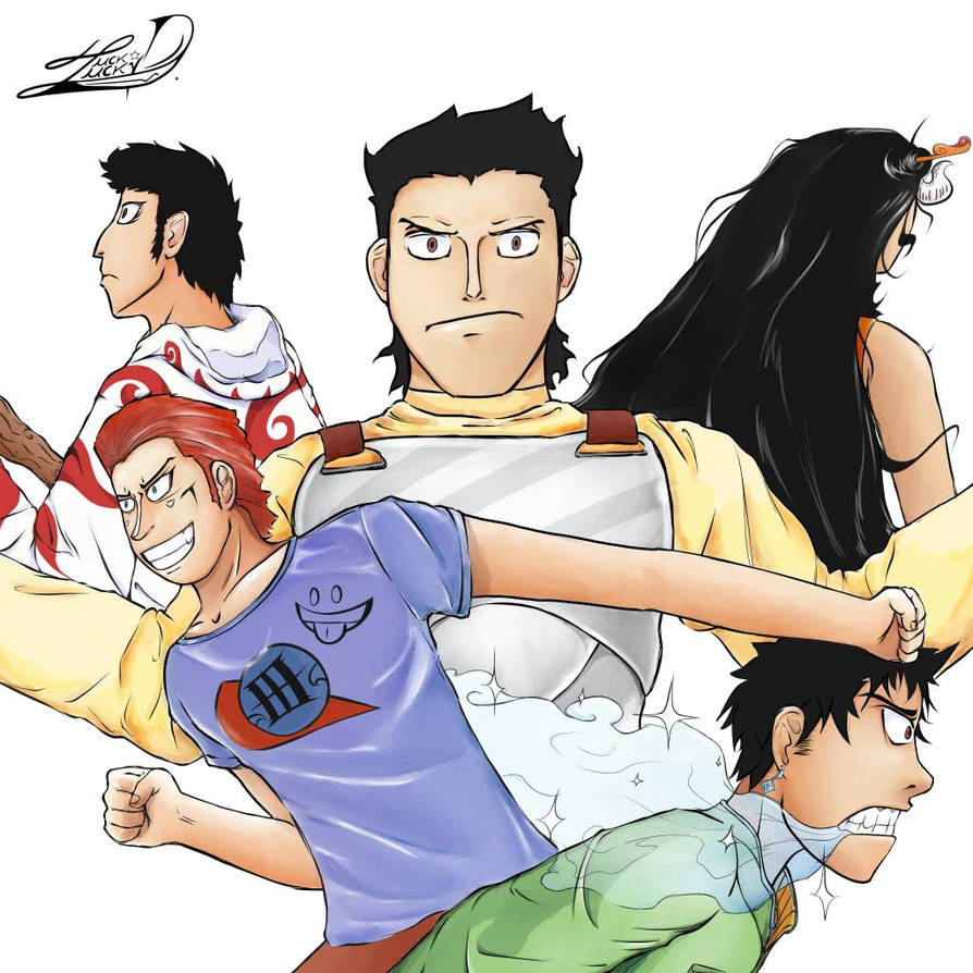 The ice guys. Concept of 5 protagonists by LuckDLucky on DeviantArt