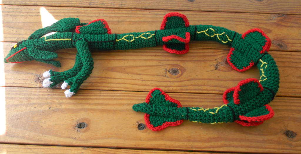 Rayquaza ami by gwillycrochet on DeviantArt