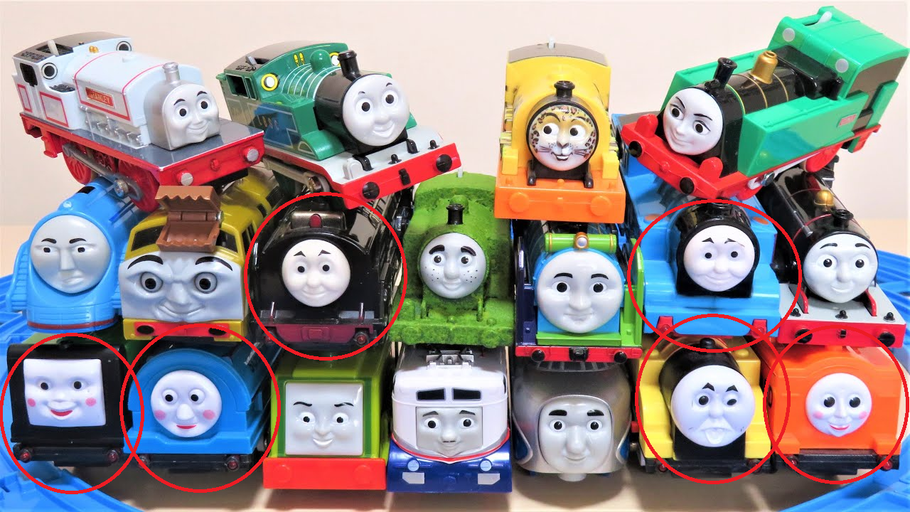 Six Fake Thomas Toys By