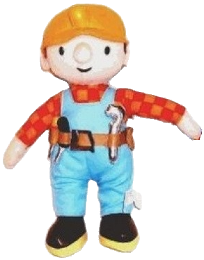 Bob the builder plush top toy