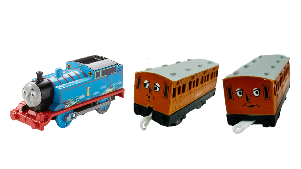 Trackmaster SAS Thomas with Annie and Clarabel Set by