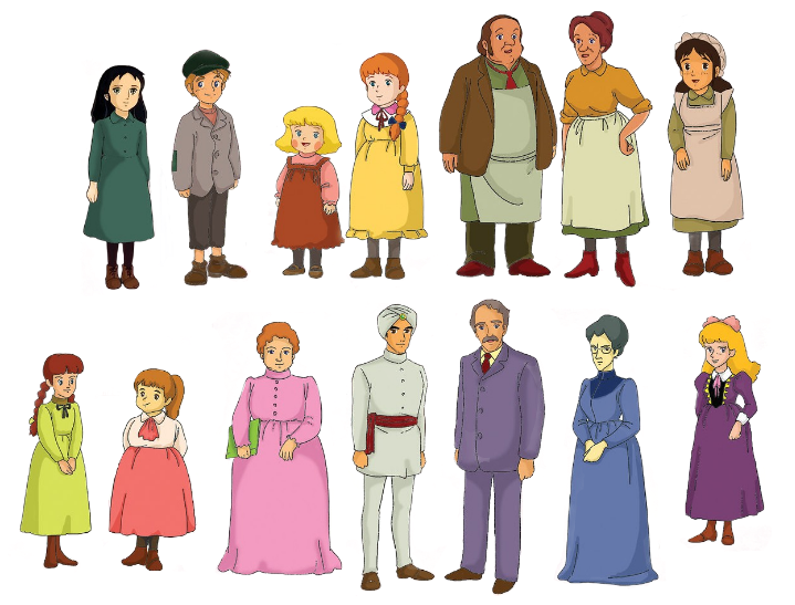 Princess Sara 14 Character Set (PNG, Completed) by thebritishartist2003 ...