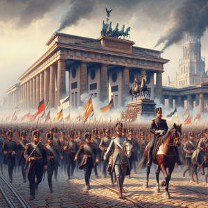 Prussian Army Parade in Berlin, 1820