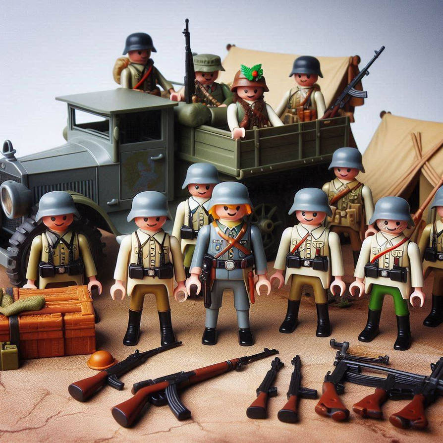 Playmobil WW1 German Soldiers Set by thebritishartist2003 on DeviantArt