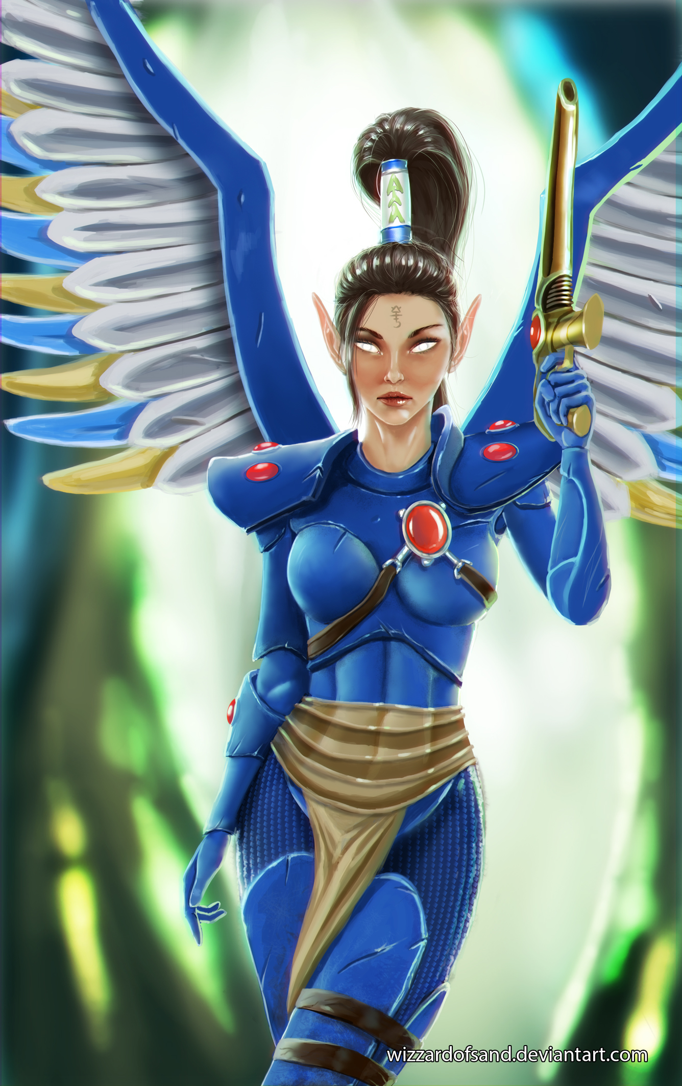 Kayleth Pso2 Autarch Kayleth by WizzardOfSand on DeviantArt
