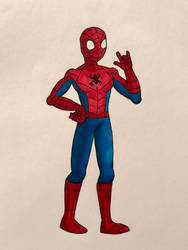 Copic Spider-Man