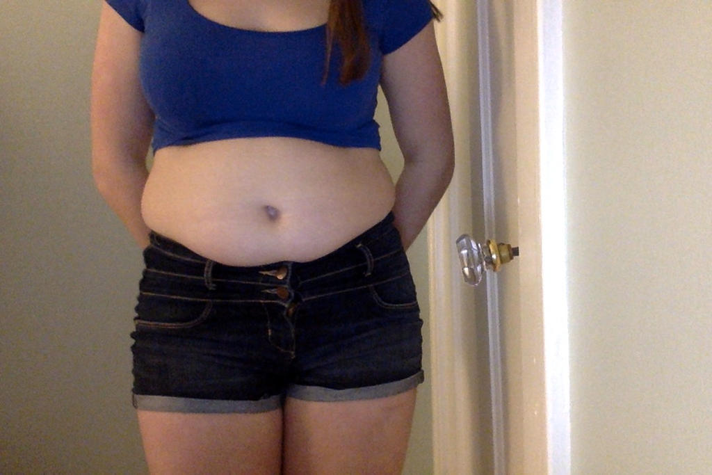 The tiniest crop top you've ever seen