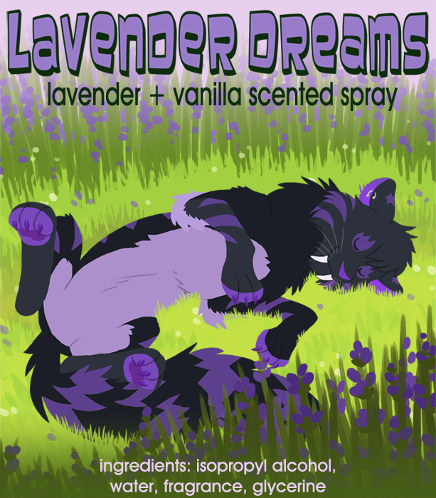 Lavender Dreams Fursuit Spray - NMA