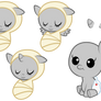 MLP:FiM - Baby Pony Vector Base