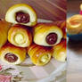 Choco Cornets and Apple Roses
