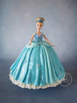 Cinderella Doll Cake by StargazeAndSundance