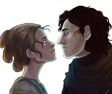 rey and kylo ren