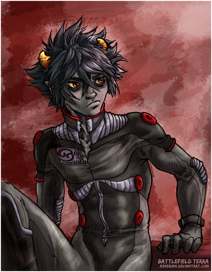 Homestuck - Battlefield Terra - Karkat flightsuit