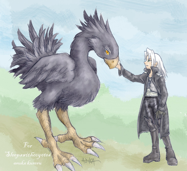 FF7 - Sephiroth and Draugr