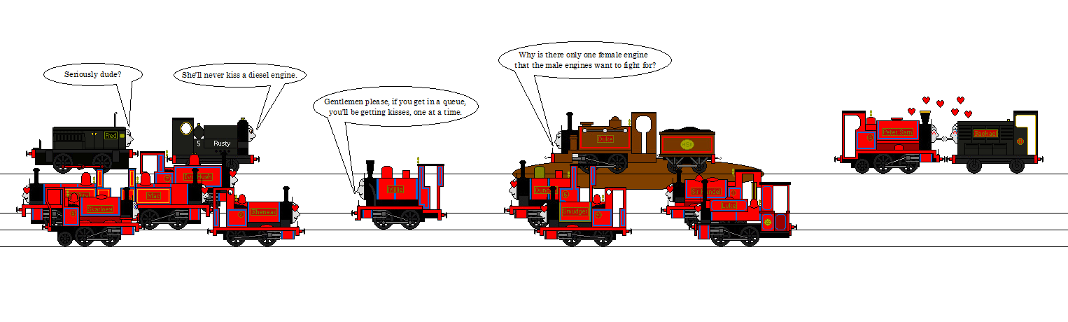 Girlfriend Troubles on the Skarloey Railway...