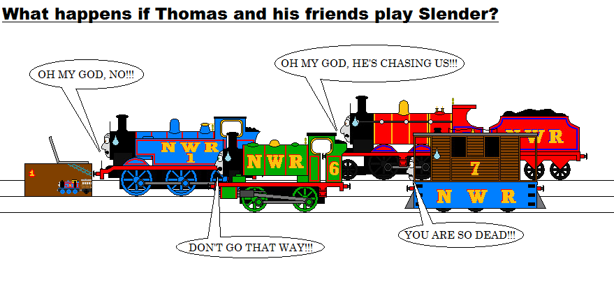 Roblox Thomas The Slender Engine : Friendly James by Anthonypolc on  DeviantArt