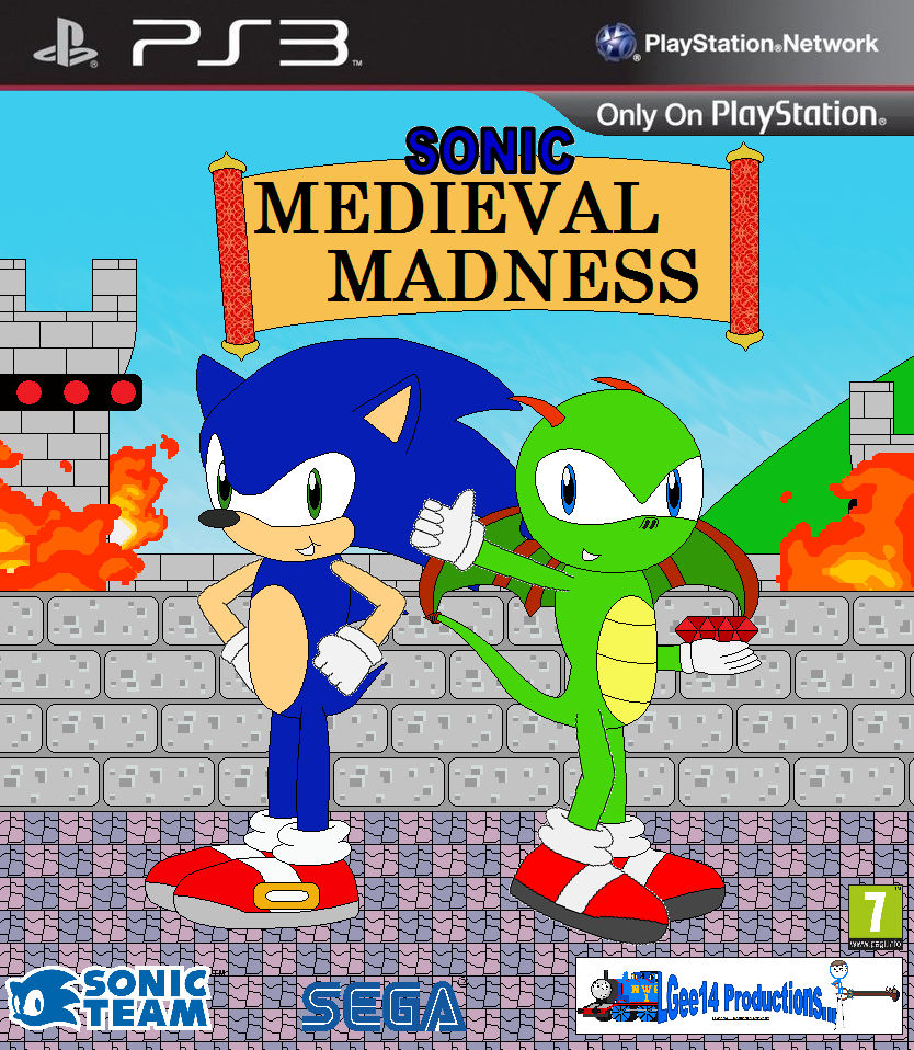 Sonic Medieval Madness - PS3 Game Cover by GuardianSoulMLP on DeviantArt