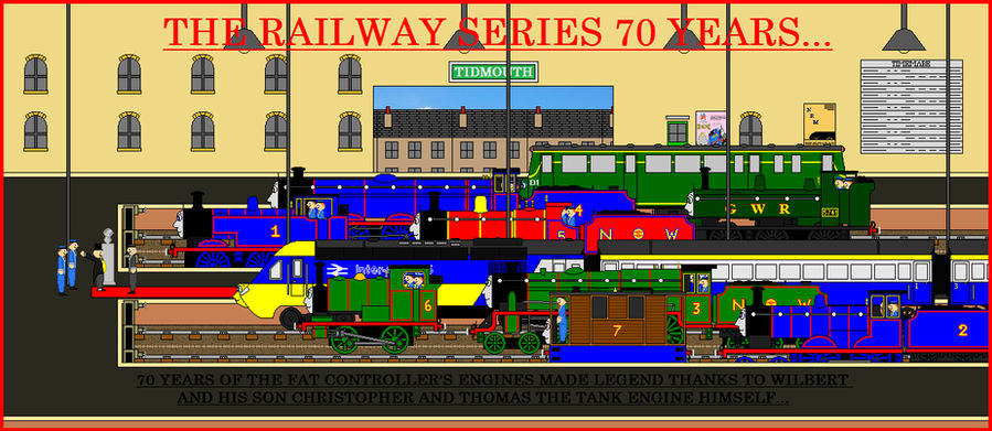 Thomas and Friends - The RWS 70th Anniversary by GuardianSoulMLP on ...
