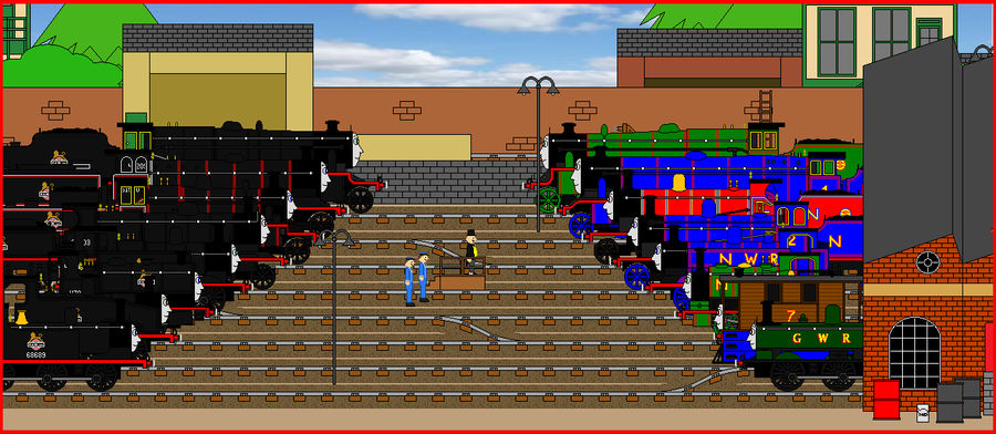Custom Rws Background Engines RWS - Eight Famous Engines Scene Remake by GuardianSoulMLP on DeviantArt