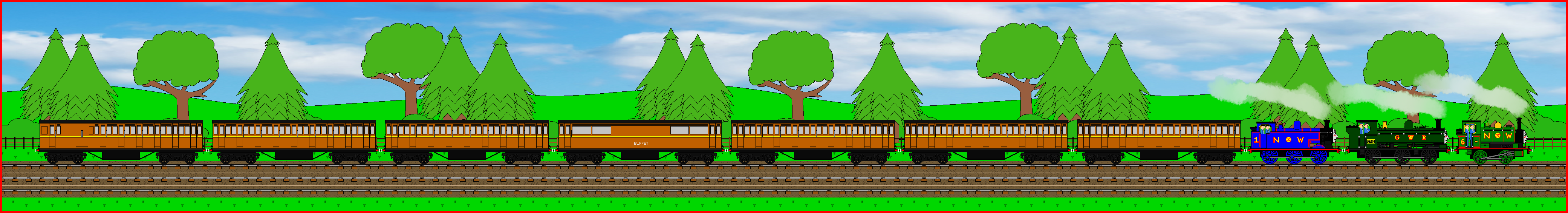 RWS - Triple Header Scene Remake V2 by GuardianSoulMLP on DeviantArt