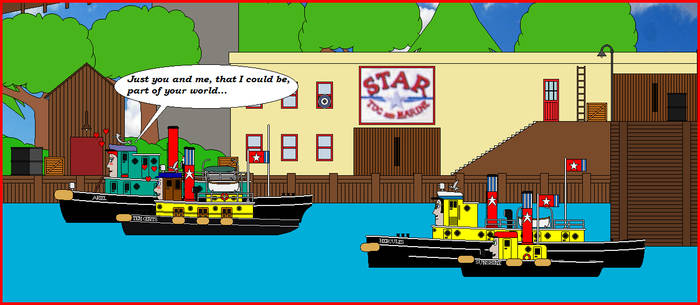 Two Tugboats in Love