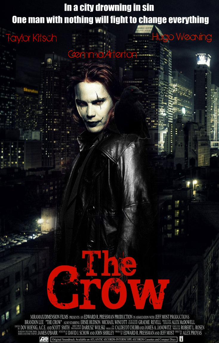 The Crow reboot movie poster