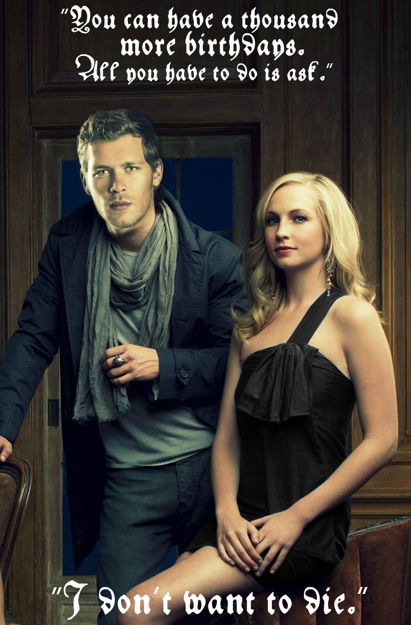 KLAUS & CAROLINE - PRIMEIRO BEIJO #klaroline #klausmikaelson #caroline