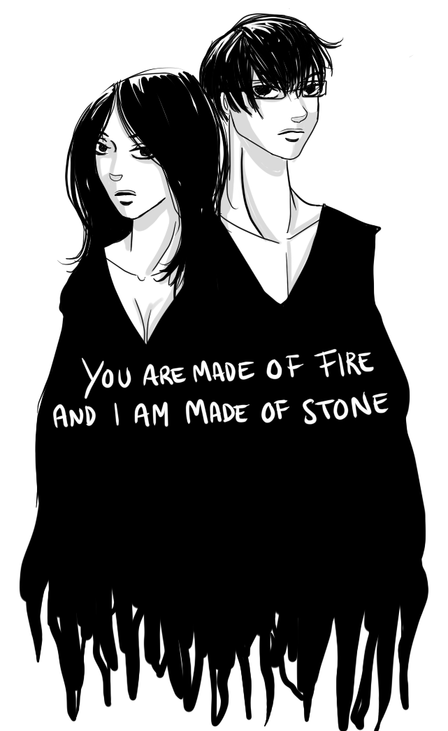 fire and stone.