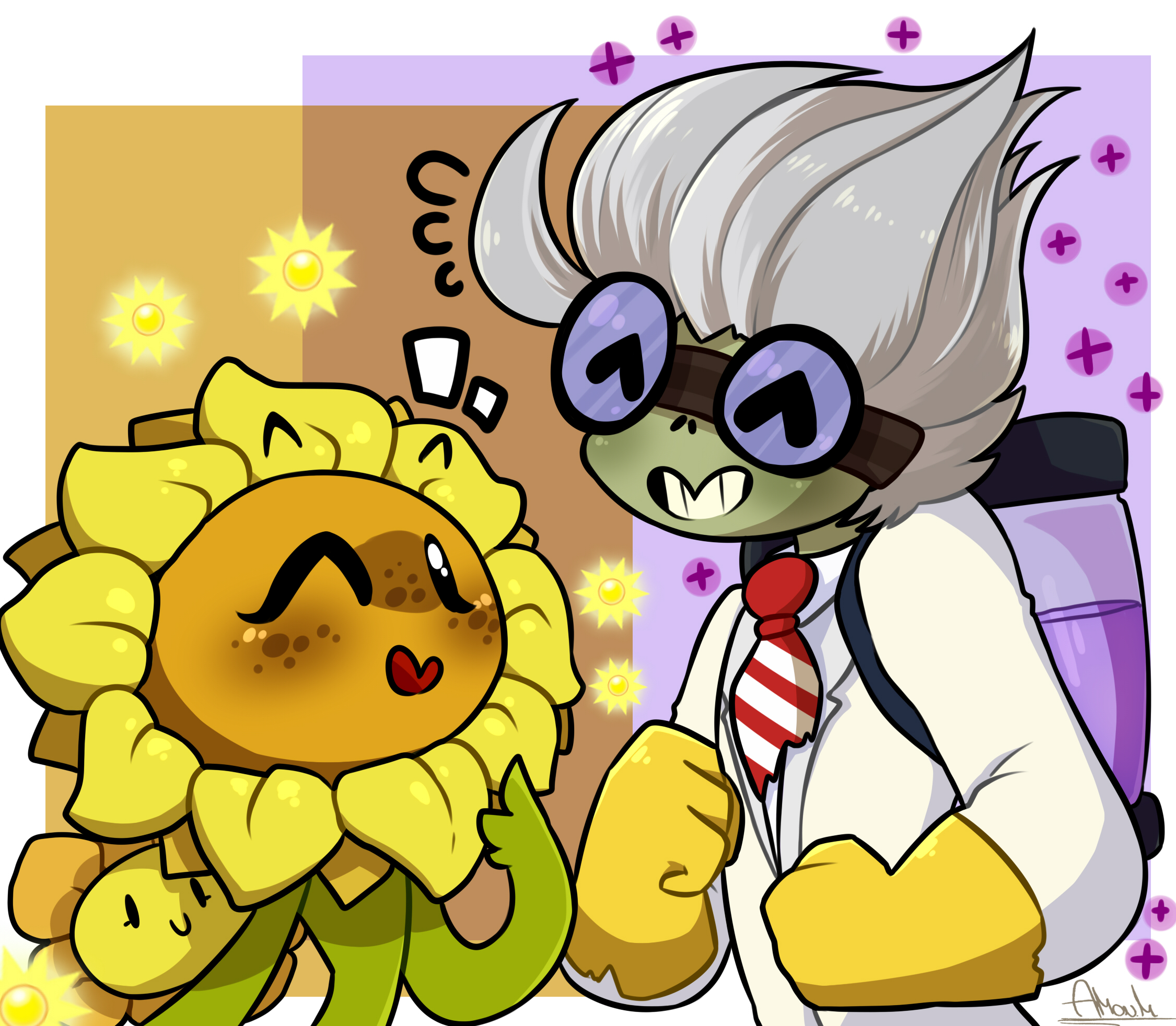 Sunflower (Plants vs Zombies) by CommanderLeopard24 on DeviantArt