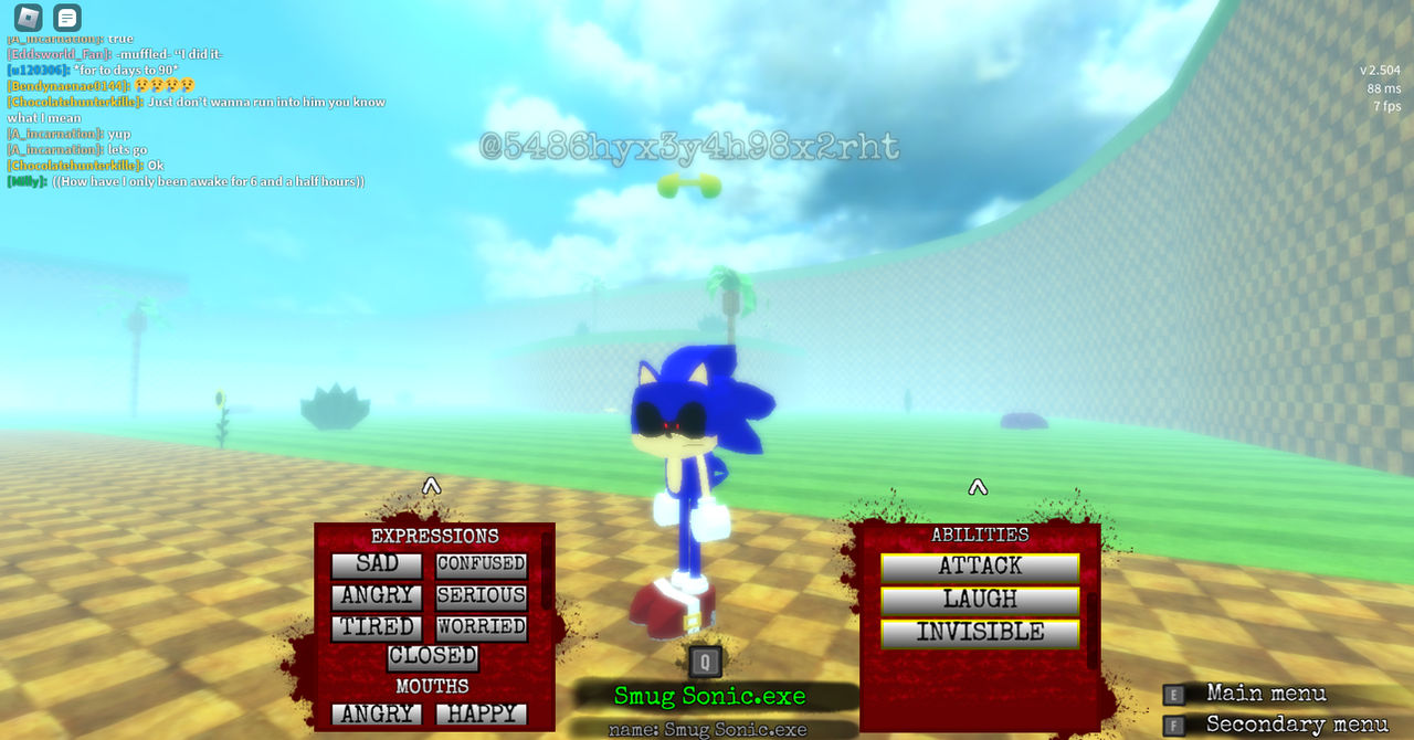 The screenshot I took on sonic speed simulator by sonic54210 on