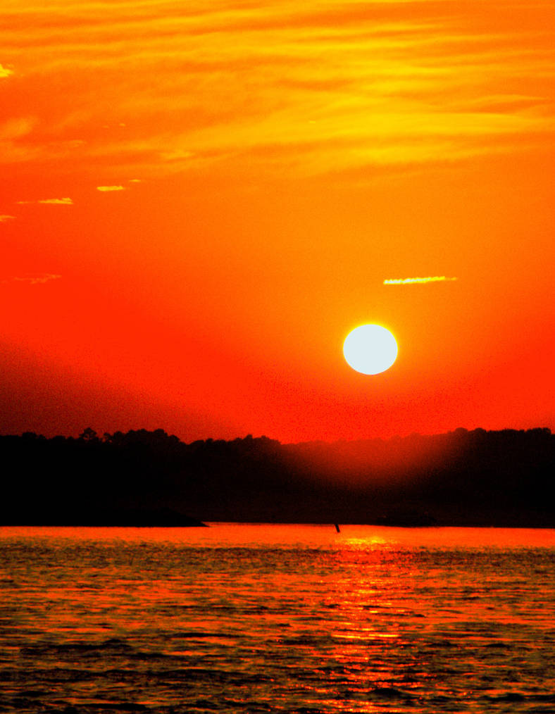bayside sunset by piktureman on DeviantArt