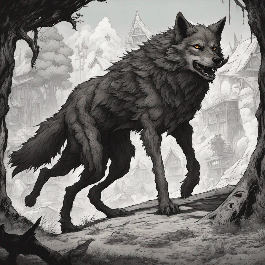 Cursed Wolves Cursed Wolf by IvanBujora on DeviantArt