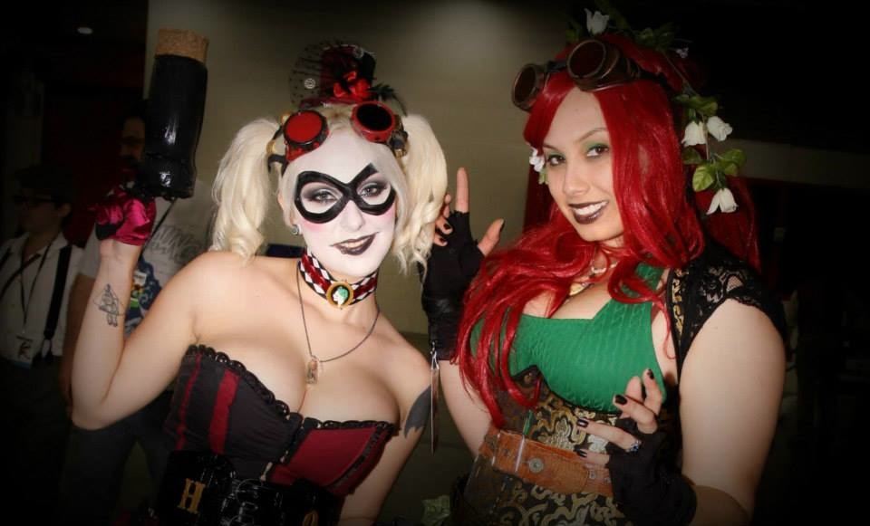 Here Comes Trouble: Steampunk Harley and Ivy~